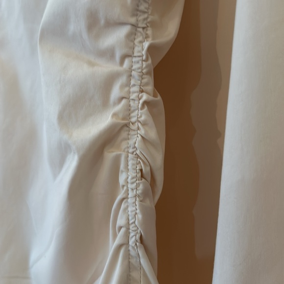 Theory long sleeve blouse, side ruching - Picture 5 of 5